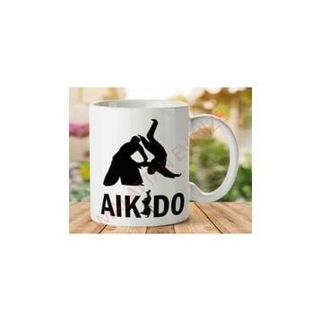 Aikido Dövüş Baskılı Kupa