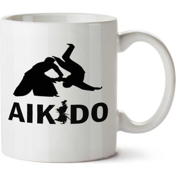 Aikido Dövüş Baskılı Kupa