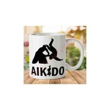 Aikido Dövüş Baskılı Kupa