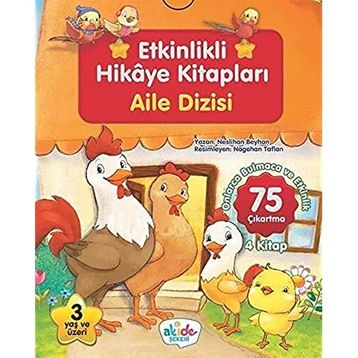 Aile Dizisi Etkinlikli 4'lü Hikaye Seti - Neslihan Beyhan
