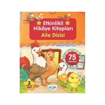 Aile Dizisi Etkinlikli 4'lü Hikaye Seti - Neslihan Beyhan