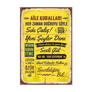 Aile Kuralları Tablosu