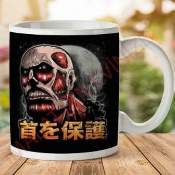 Aim for the Nape Attack on Titan Baskılı Kupa