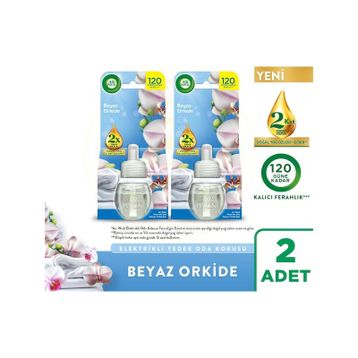 Air Wick Beyaz Orkide 19 ml Elektrikli Kit Oda Kokusu (2 adet)