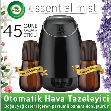 Air Wick Essential Mist Yasemin Şakayık Otomatik Hava Tazeleyici Kit