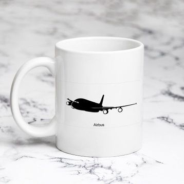 Airbus Model 2 Kişiye Özel Kupa Bardak