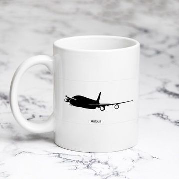 Airbus Model 2 Kişiye Özel Kupa Bardak