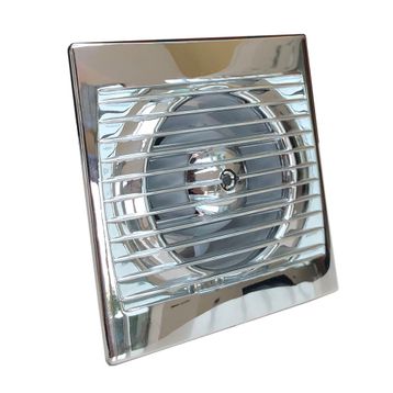 Aircol 120 Krom 16W Monofaze Banyo Mutfak ve Tuvalet Aspiratörü