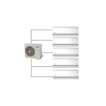 Airfel 5LMX125N 42000 BTU 1 Dış Ünite + 5 İç Ünite 12+12+12+12+12 Duvar Tipi Multi Klima