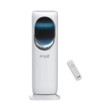 Airpoll HF02 Uzaktan Kumandalı Sıcak ve Soğuk Su Buz Hazneli Dikey Vantilatör