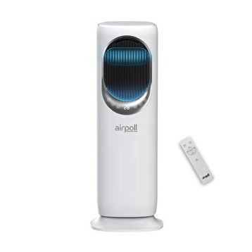 Airpoll HF02 Uzaktan Kumandalı Sıcak ve Soğuk Su Buz Hazneli Dikey Vantilatör