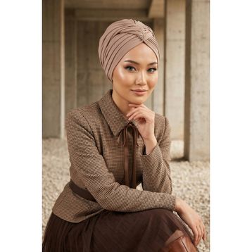 Aisha's Design B-1 Vizon Büzgülü Penye Bone
