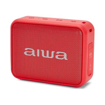 Aiwa BS-200BK Kırmızı Bluetooth Hoparlör
