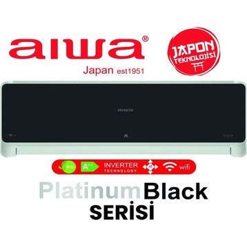 Aiwa Platinum Black 12000 BTU Split Duvar Tipi Klima