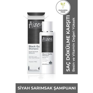 Aizen 400 ml Siyah Sarımsak Şampuanı