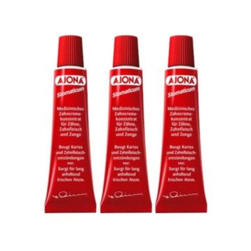 Ajona Stomatikum 3x25 ml Diş Macunu