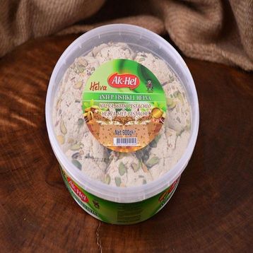 Ak-Hel 900 gr Antep Fıstıklı Tahin Helvası