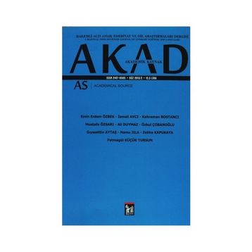 Akad Dergisi Sayı: 2 - Kolektif