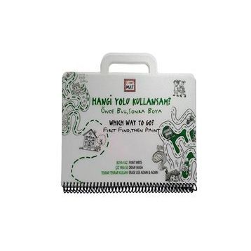 Akademi Çocuk 1165 19x26cm Hangi Yolu Kullansam? Funny Mat Mini Set