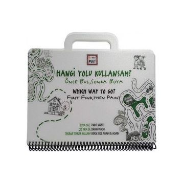 Akademi Çocuk 1165 19x26cm Hangi Yolu Kullansam? Funny Mat Mini Set