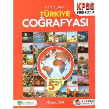 Akademi Denizi KPSS Haritalarla Türkiye Coğrafyası