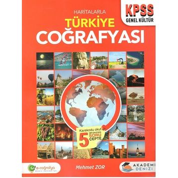 Akademi Denizi KPSS Haritalarla Türkiye Coğrafyası