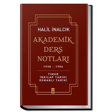 Akademik Ders Notları - Halil İnalcık