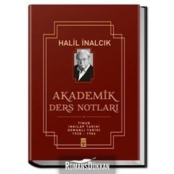 Akademik Ders Notları - Halil İnalcık