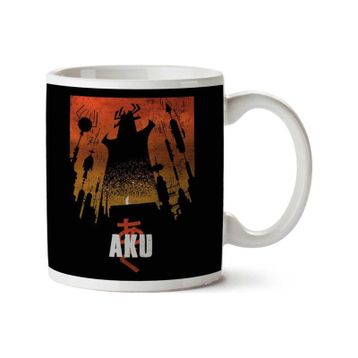 Akaiju Samurai Jack Aku Baskılı Kupa