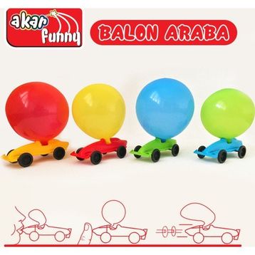 Akar Oyuncak Balon Araba Oyuncak