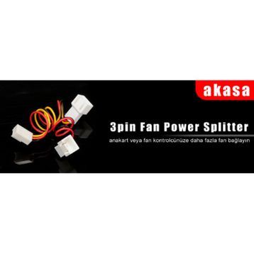 AKASA AK-FY320 ÇİFT ÇIKIŞLI PWM ÇOKLAYICI KABLO