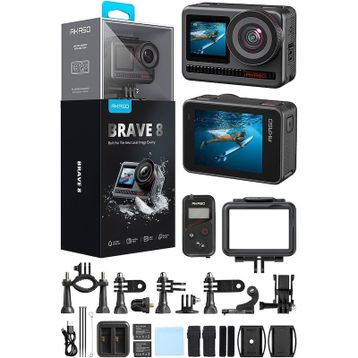 Akaso Brave 8 Aksiyon Kamera - Super Kit
