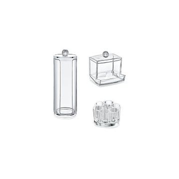 Akay 504 Plastik 3'lü Makyaj Organizer Seti