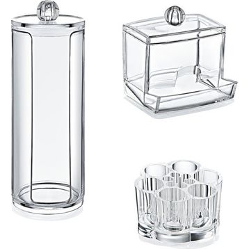 Akay 504 Plastik 3'lü Makyaj Organizer Seti