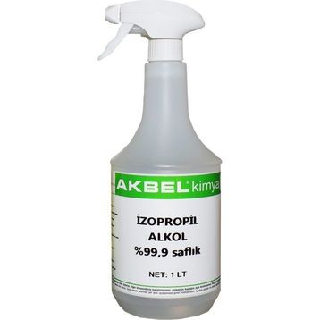 Akbel 1 lt % 99,9 Saflıkta İzopropil Alkol Spreyli