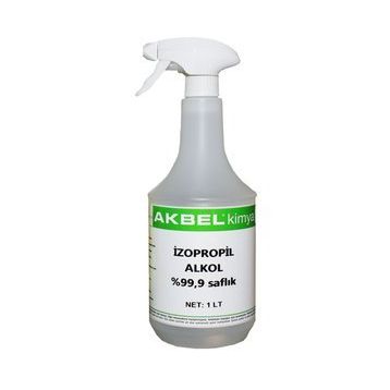 Akbel 1 lt % 99,9 Saflıkta İzopropil Alkol Spreyli