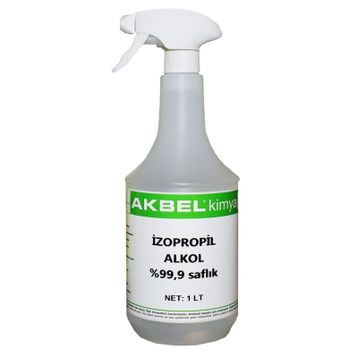 Akbel 1 lt % 99,9 Saflıkta İzopropil Alkol Spreyli