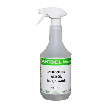 Akbel 1 lt % 99,9 Saflıkta İzopropil Alkol Spreyli