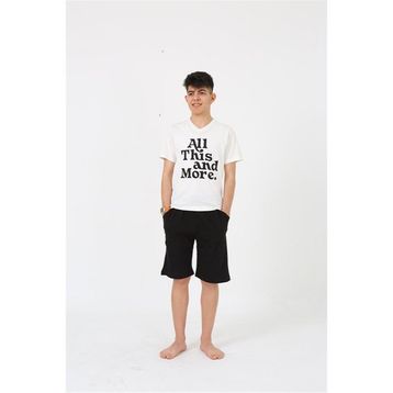 Akbeniz 20377 Ekru Erkek Pijama Takımı
