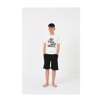 Akbeniz 20377 Ekru Erkek Pijama Takımı