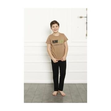 Akbeniz 20383 Pamuk Kısa Kollu Erkek Pijama Takımı