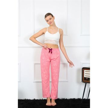 Akbeniz 27462 Pembe Pamuklu Kadın Alt Pijama