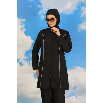 Akbeniz 31060 Siyah Kadın Tesettür Mayo