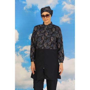 Akbeniz 31075 Lacivert Kadın Tesettür Mayo