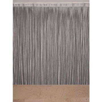 Akça Tekstil 300x270 cm Gri Düz Model Hazır İp Perde