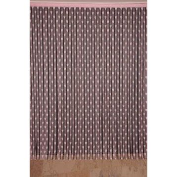 Akça Tekstil 300x270 cm Pembe Kalpli Model Hazır İp Perde
