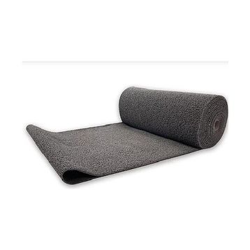 Akçadırcı 14 mm 100 x 1000 cm Kaymaz Taban Gri Plastik Kıvırcık Paspas