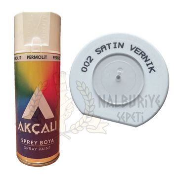 Akçalı 002 Satin Vernik Sprey Boya