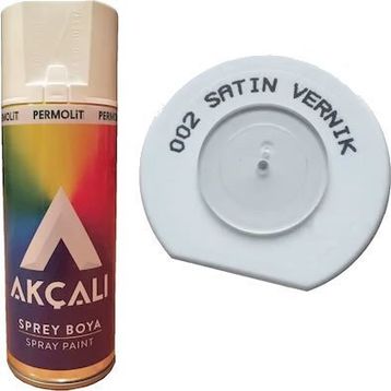 Akçalı 002 Satin Vernik Sprey Boya