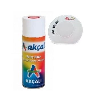 Akçalı 301 Beyaz 400 ml Sprey Boya